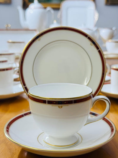 Wedgewood Colorado Bone China 8-Person Service – 81 Pieces – Tea Coffee and Dinner Set (unused)