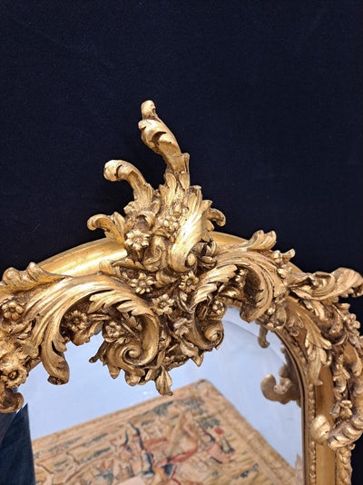 Beautiful pair of antique style French mirrors in great condition look amazing when seen would be the star of any room they should adorn.