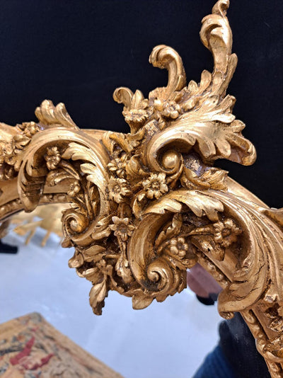 Beautiful pair of antique style French mirrors in great condition look amazing when seen would be the star of any room they should adorn.