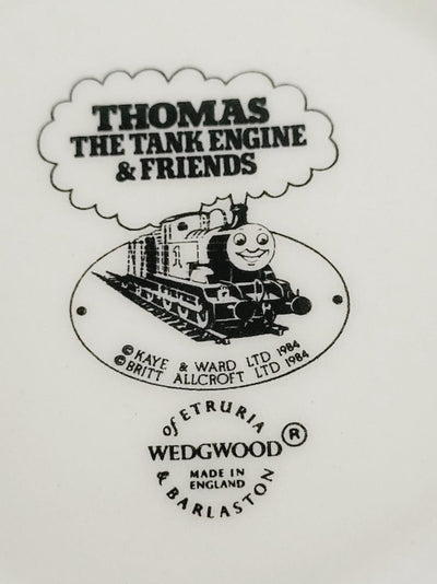 Vintage Wedgwood Ceramic Thomas the Tank Engine & Friends Bowl / Henry / Etruria and Barlaston - Diameter - 15 cm