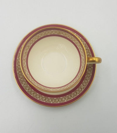 Rosenthal Porcelain Demitasse Tea / Coffee Cups and Saucers (Set of Three)