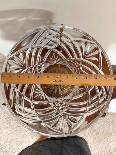 Exquisite Vintage Hollywood Regency Centerpiece Bowl