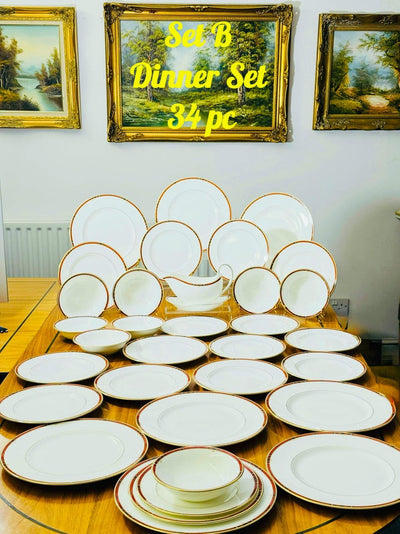 Wedgewood Colorado Bone China 8-Person Service – 81 Pieces – Tea Coffee and Dinner Set (unused)