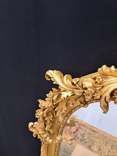 Beautiful pair of antique style French mirrors in great condition look amazing when seen would be the star of any room they should adorn.